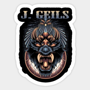 J GEILS BAND Sticker